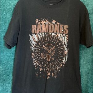 Ramones 1-2-3-4 Black T-Shirt XL